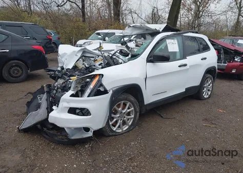 2016 Jeep Cherokee Sport from USA, damaged, VIN 1C4PJLAB9GW376328